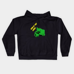 King of the lands simple - american tractor Kids Hoodie